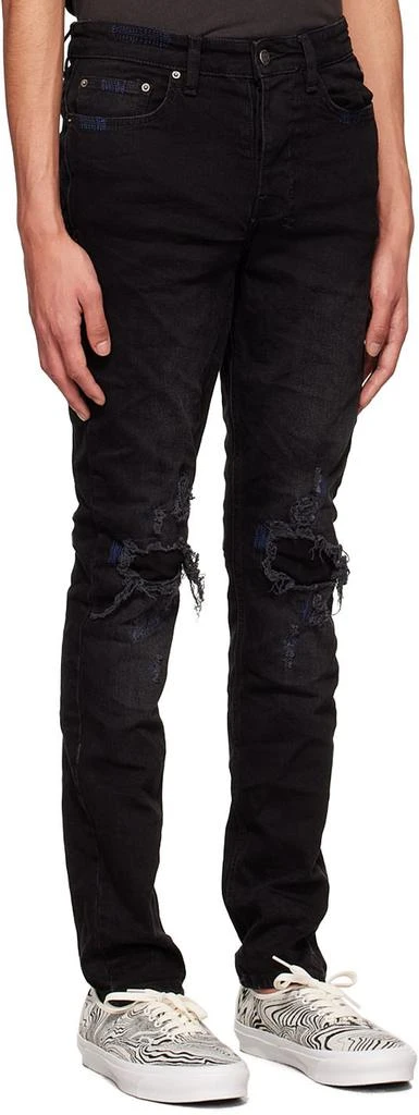 商品Ksubi|Black Chitch Blu Bottle Trashed Jeans,价格¥938,第2张图片详细描述
