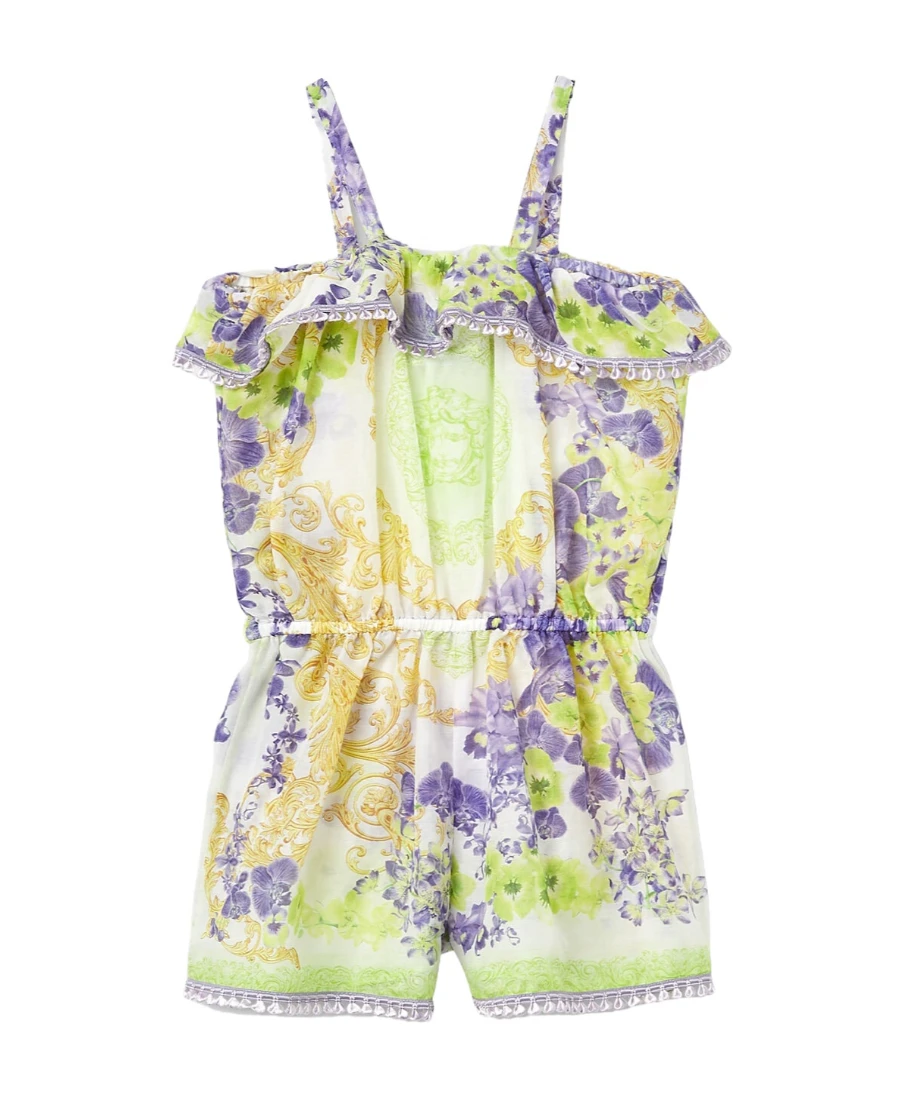 商品【商品预售7天】 Versace|Versace 女童套装 10057811A065975W270 花色,价格¥1388,第3张图片详细描述