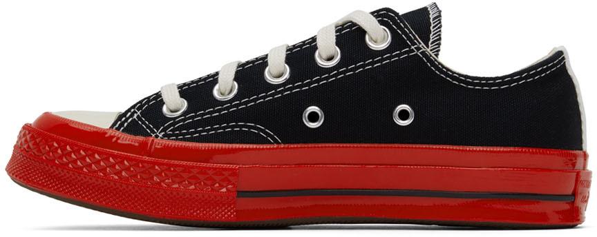 Black & Red Converse Edition Chuck 70 Low-Top Sneakers商品第3张图片规格展示