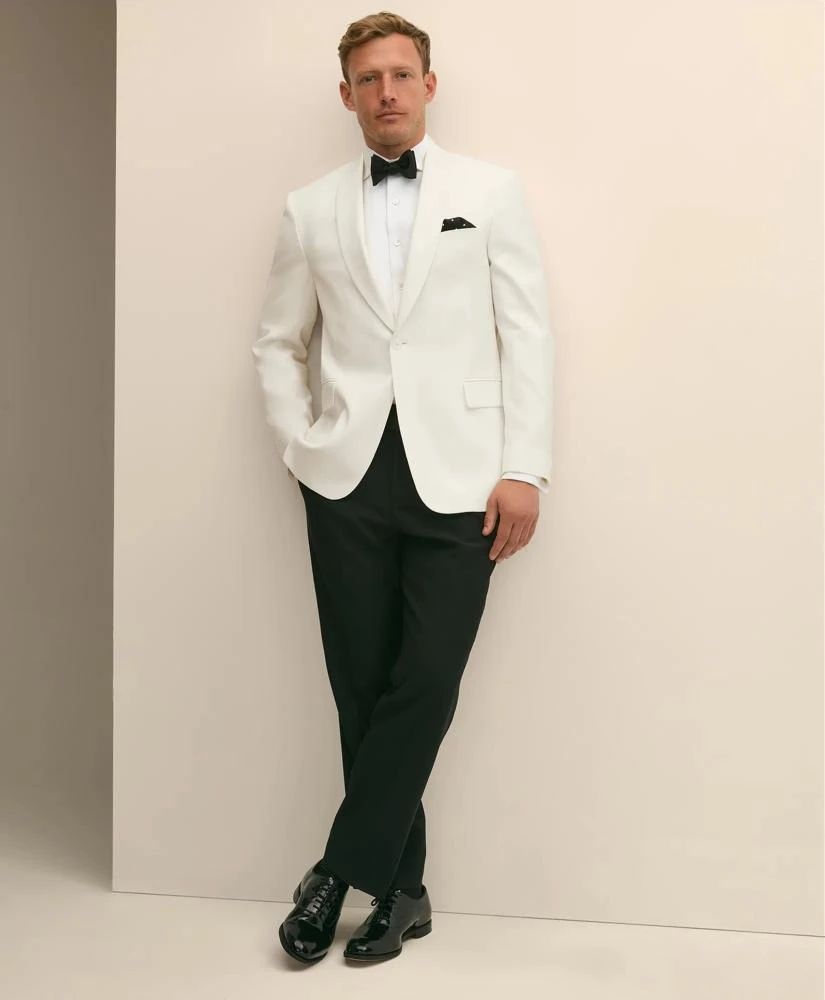商品Brooks Brothers|Classic Fit Wool 1818 Dinner Jacket,价格¥6104,第2张图片详细描述