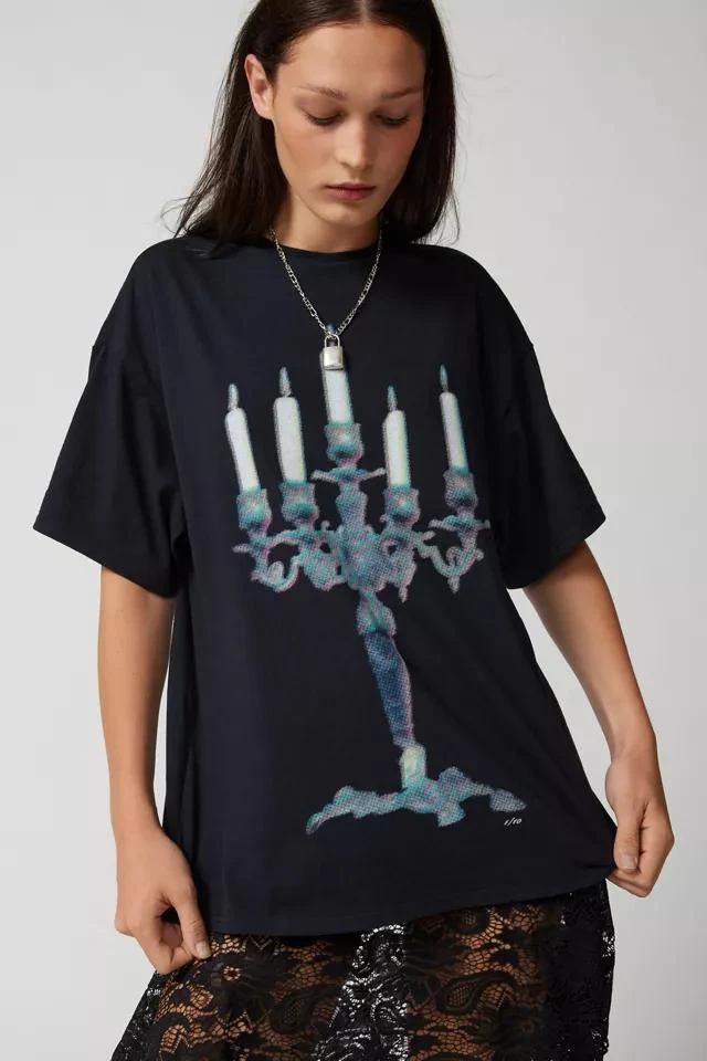 商品Urban Outfitters|UO Candelabra T-Shirt Dress,价格¥185,第1张图片详细描述