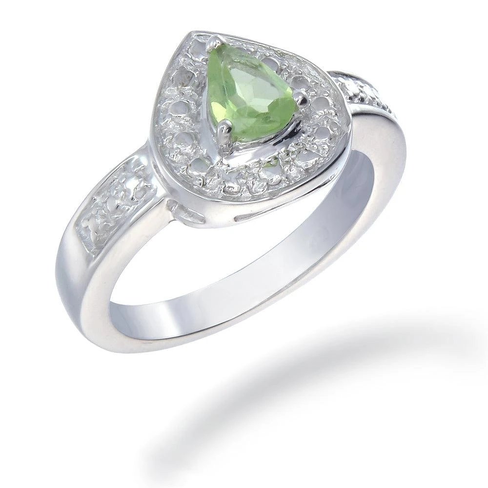 商品Vir Jewels|Sterling Silver Peridot Ring,价格¥315,第2张图片详细描述