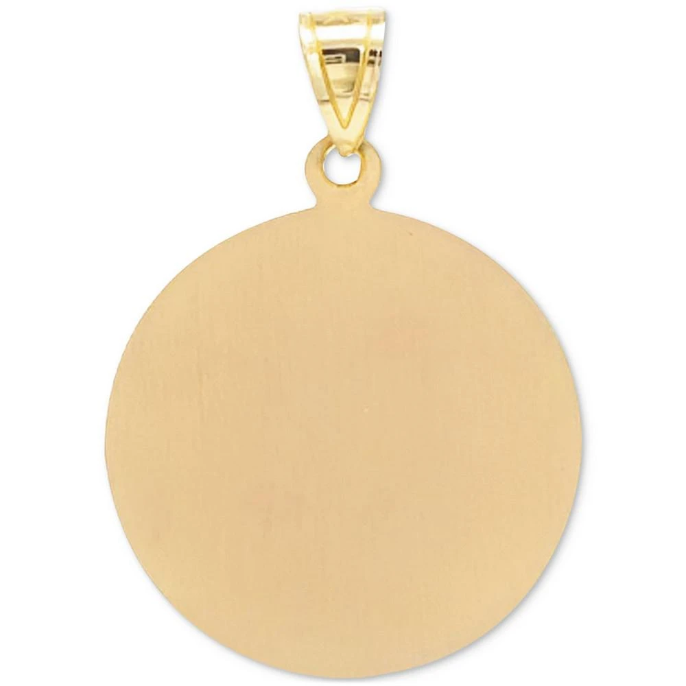 商品Macy's|Saint Christopher Medal Pendant in 14k Yellow Gold,价格¥1316,第5张图片详细描述