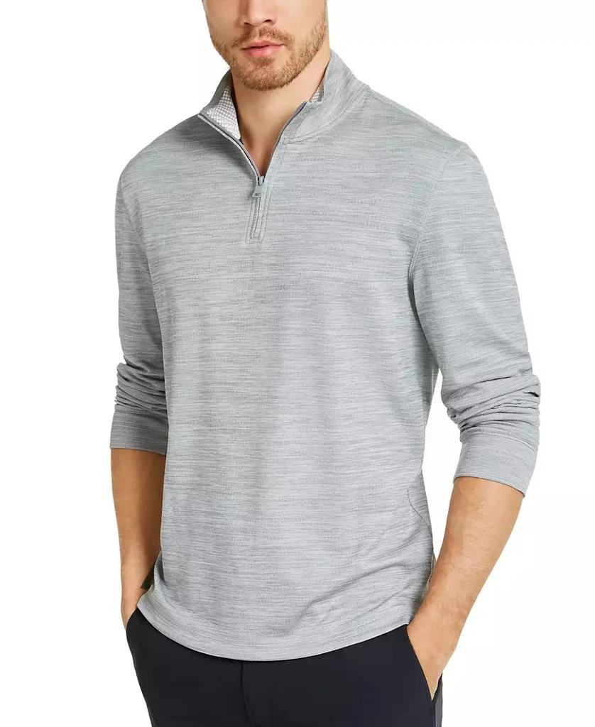 商品Club Room|Men's Quarter-Zip Tech Sweatshirt, Created for Macy's,价格¥258,第1张图片