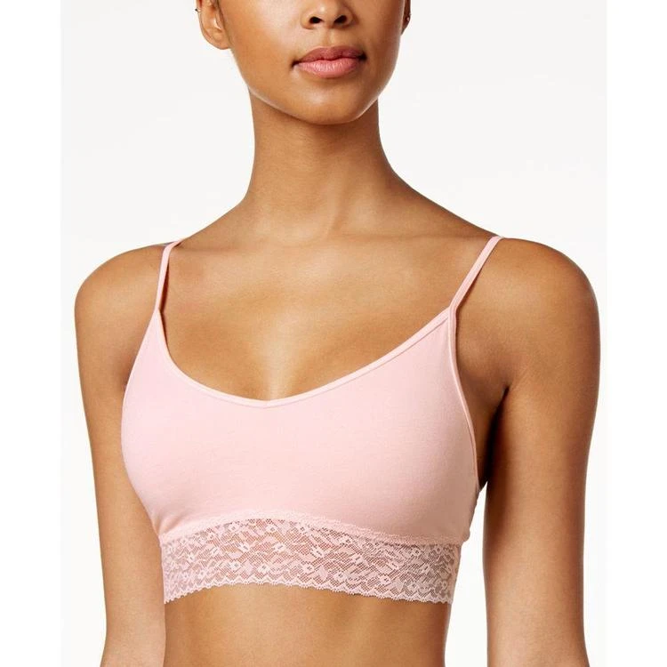 商品Calvin Klein|Bare Lace-Trim Bralette QF4045, Created for Macy's,价格¥108,第2张图片详细描述