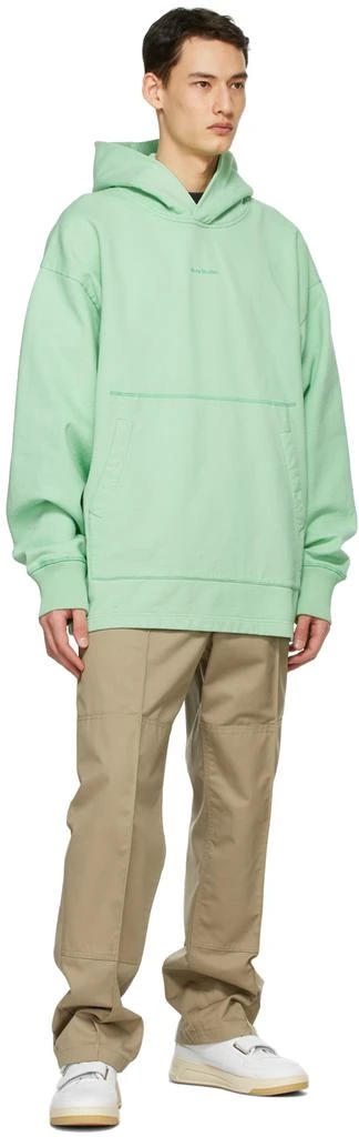 商品Acne Studios|Green Logo Hoodie,价格¥1826,第4张图片详细描述