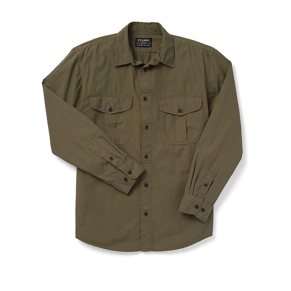 Filson Men's Washed Feather Cloth Shirt商品第1张图片规格展示