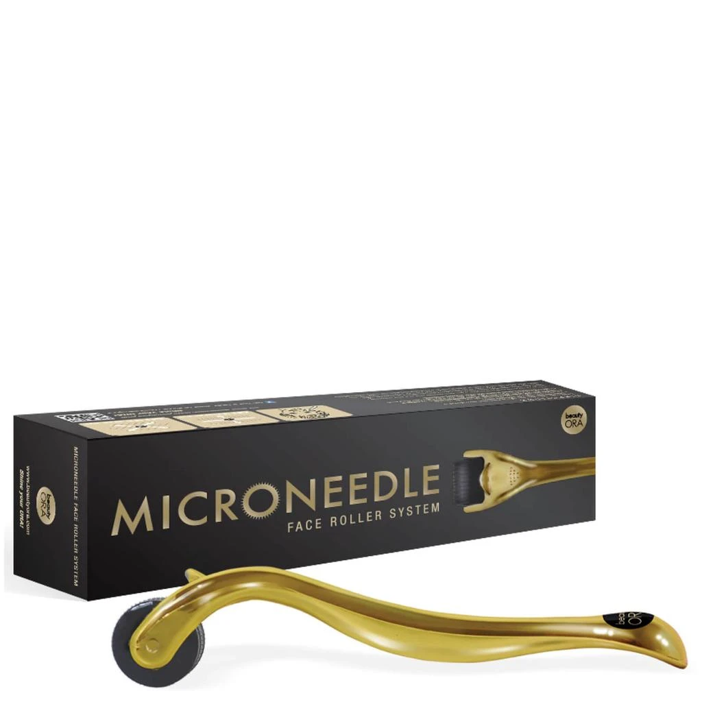 商品Beauty ORA|Beauty ORA Deluxe Microneedle Dermal Roller System 0.25mm - Gold/Black,价格¥293,第3张图片详细描述