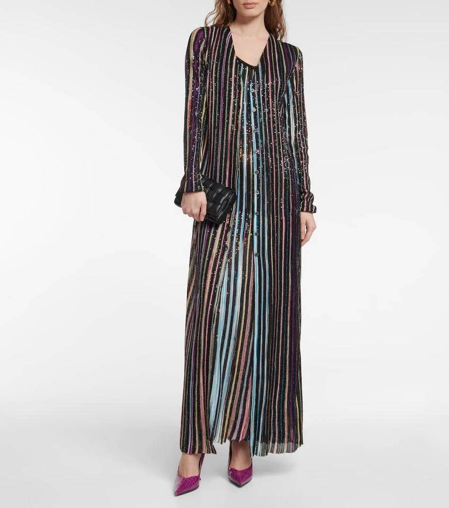 商品Missoni|Sequined knit cardigan,价格¥13181,第2张图片详细描述