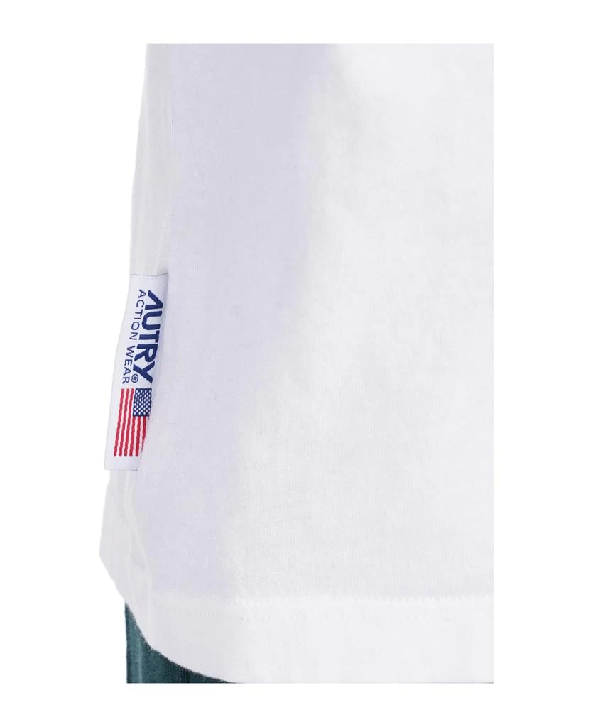 商品Autry|T-shirt In White Cotton,价格¥806,第5张图片详细描述