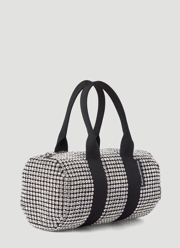 商品Alexander Wang|Cruiser Crystal Tote Bag in Silver,价格¥5238,第5张图片详细描述