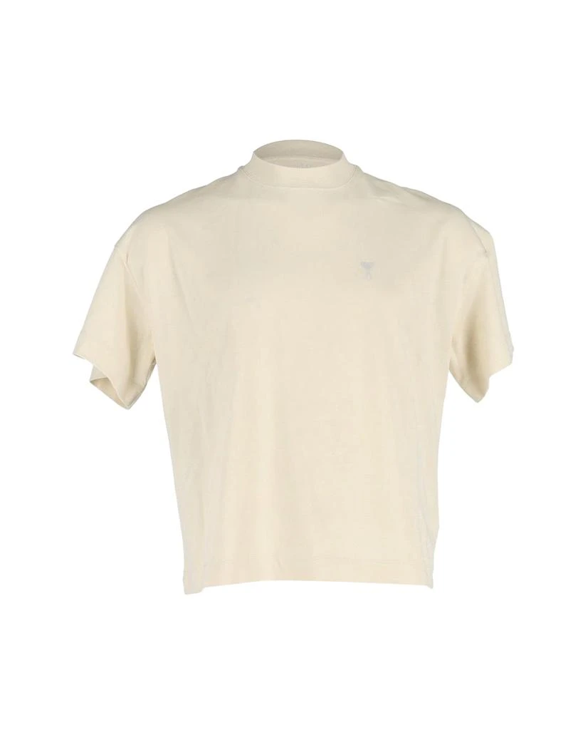商品[二手商品] AMI|AMI Paris High Neck T-Shirt in Cream Cotton,价格¥722,第1张图片