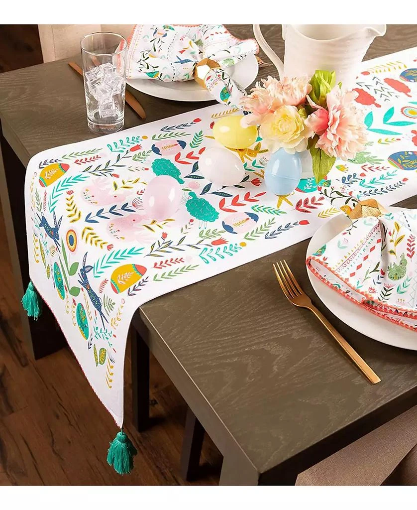 Easter Folk Garden Embellished Table Runner 商品