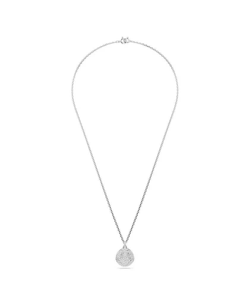 商品Swarovski|White, Rhodium Plated or Rose-Gold Tone or Gold-Tone Meteora Layered Pendant Necklace,价格¥1021,第2张图片详细描述