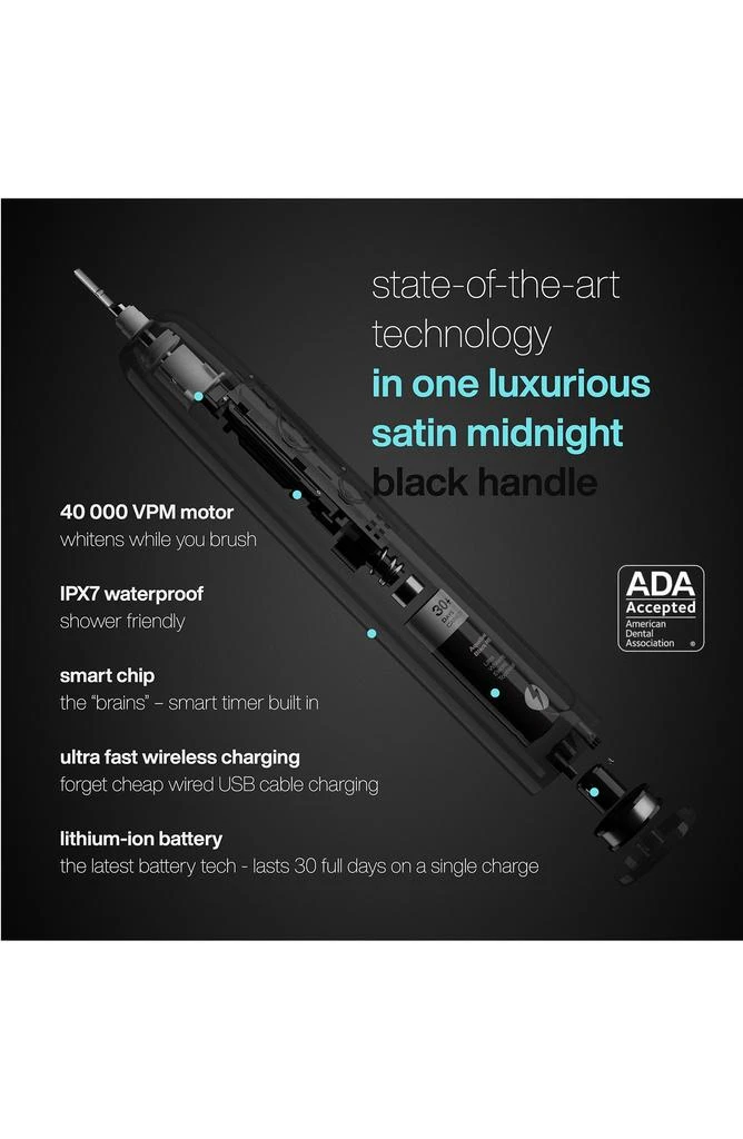 商品AquaSonic|Black Series Pro Ultrasonic Whitening Toothbrush,价格¥601,第4张图片详细描述