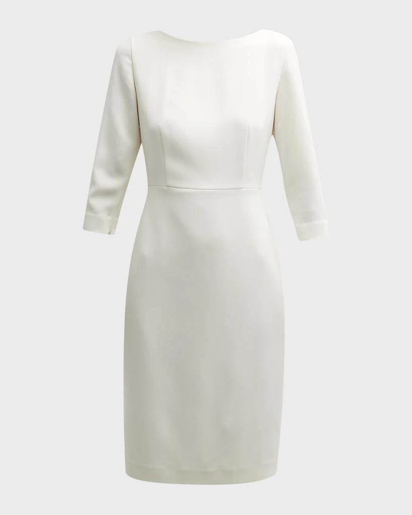 商品Theory|Varetta Admiral Crepe Sheath Dress,价格¥1281,第2张图片详细描述