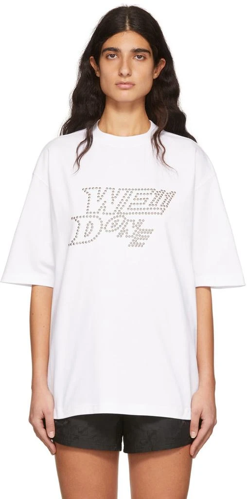 商品We11done|White Cotton T-Shirt,价格¥566,第1张图片