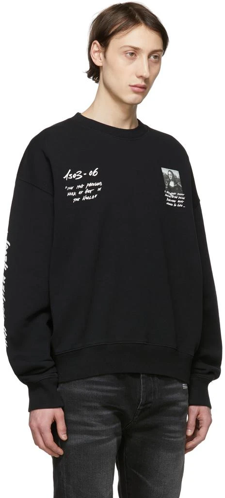 商品Off-White|Black Monalisa Sweatshirt,价格¥4766,第2张图片详细描述