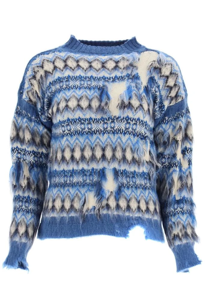 商品MAISON MARGIELA|DISTRESSED FAIR-SILE SWEATER,价格¥3615,第1张图片