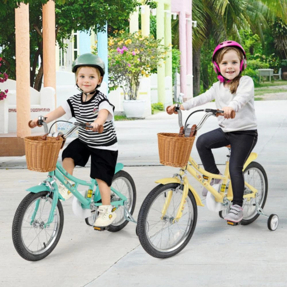 商品Hivvago|18 Inch Kids Bike Adjustable Bicycle with Reflectors and Bell for Children 4-8 Years Old-18 inches,价格¥1103,第2张图片详细描述