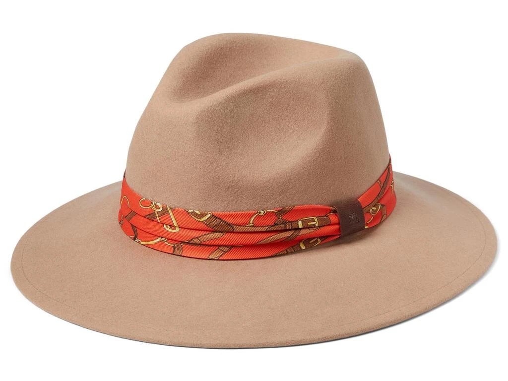 商品Ralph Lauren|Wool Fedora with Fabric Band,价格¥513,第1张图片