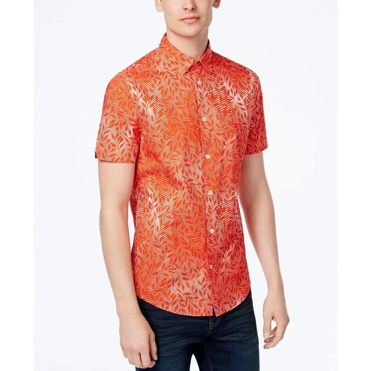 商品Ben Sherman|Men's Slim-Fit Floral-Print Shirt,价格¥202,第2张图片详细描述