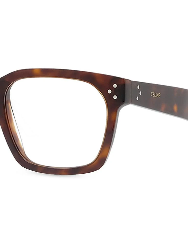 商品Celine|54MM Square Optical Glasses,价格¥3168,第3张图片详细描述