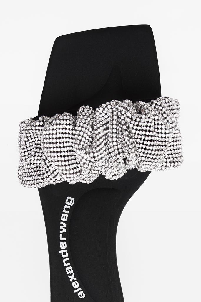 商品Alexander Wang|JESSIE CRYSTAL SCRUNCHIE BLACK/CLEAR,价格¥5687,第4张图片详细描述