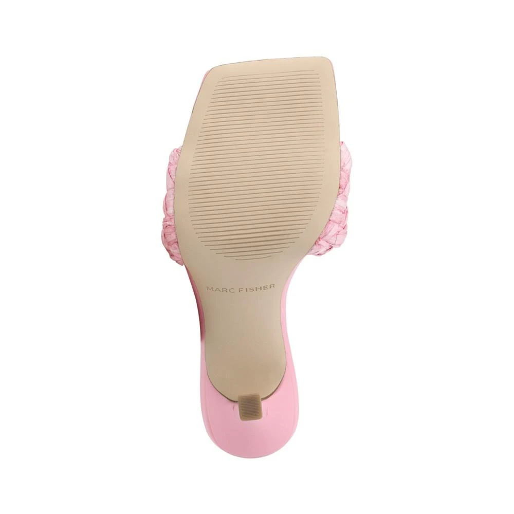 商品Marc Fisher|Women's Barsana Heeled Slide Sandals,价格¥401,第5张图片详细描述