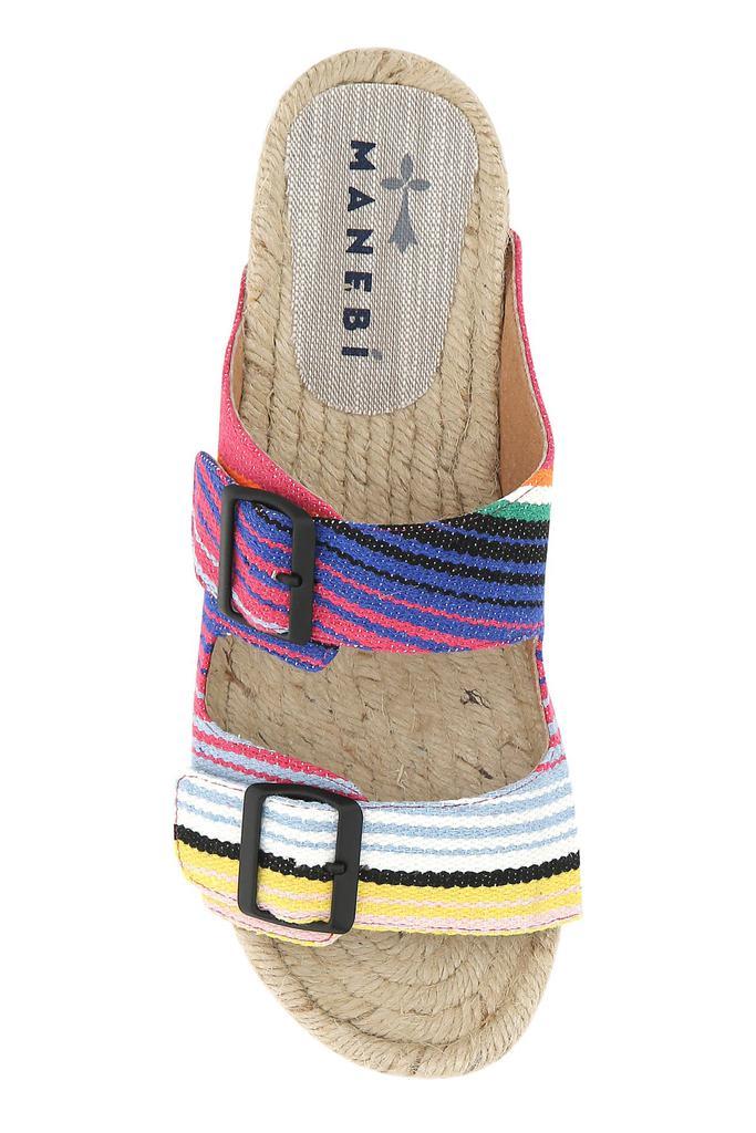 商品MANEBÍ|Embroidered fabric Tulum slippers  Nd Manebi' Donna,价格¥689,第6张图片详细描述