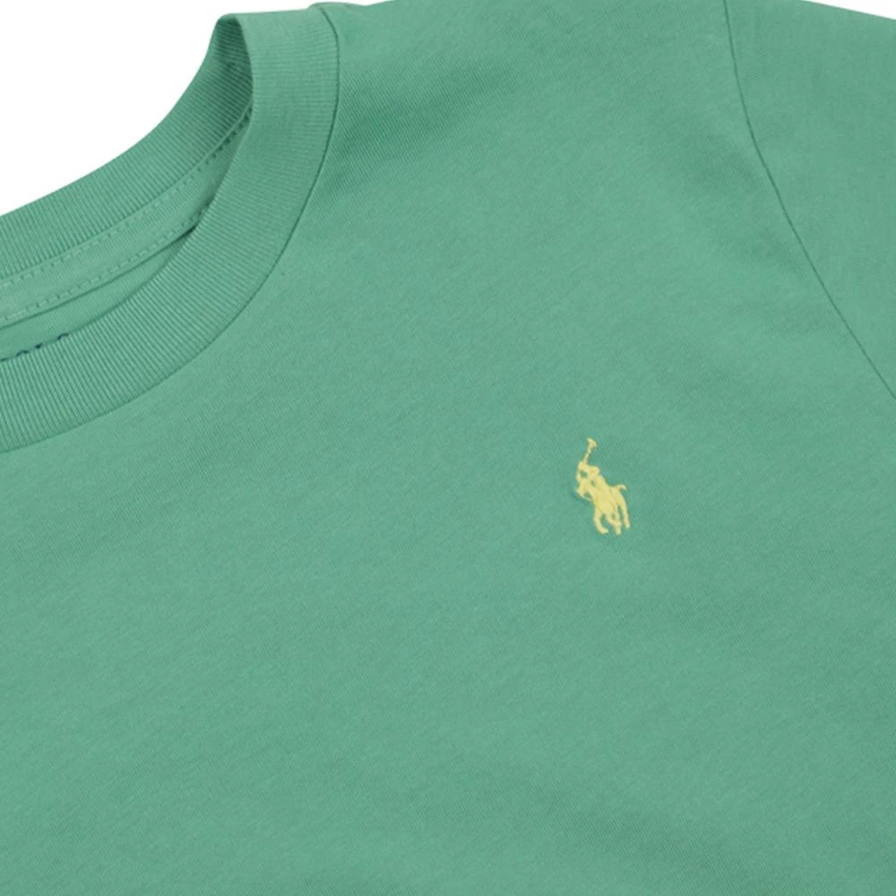 商品Ralph Lauren|Classic Green Small Pony Logo Short Sleeve T Shirt,价格¥159,第1张图片