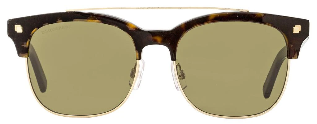 商品DSQUARED2|Dsquared2 Unisex Geremy Sunglasses DQ0207 52K Havana/Gold 53mm,价格¥557,第2张图片详细描述
