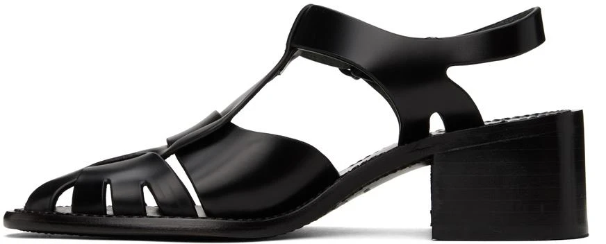 商品Hereu|Black Pesca Heeled Sandals,价格¥2911,第3张图片详细描述