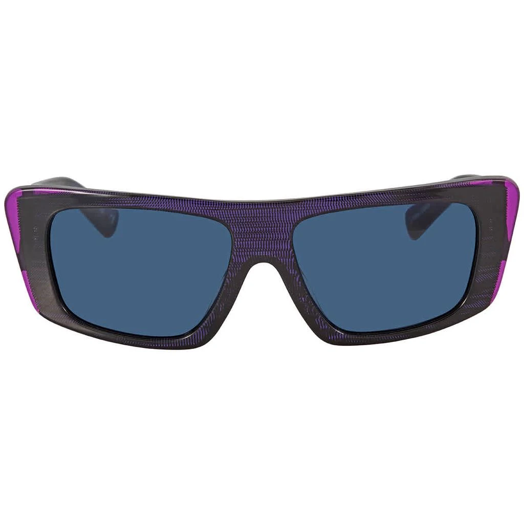 商品ALAIN MIKLI|Alain Mikli Dark Blue Rectangular Ladies Sunglasses A05029 004/8054,价格¥591,第2张图片详细描述
