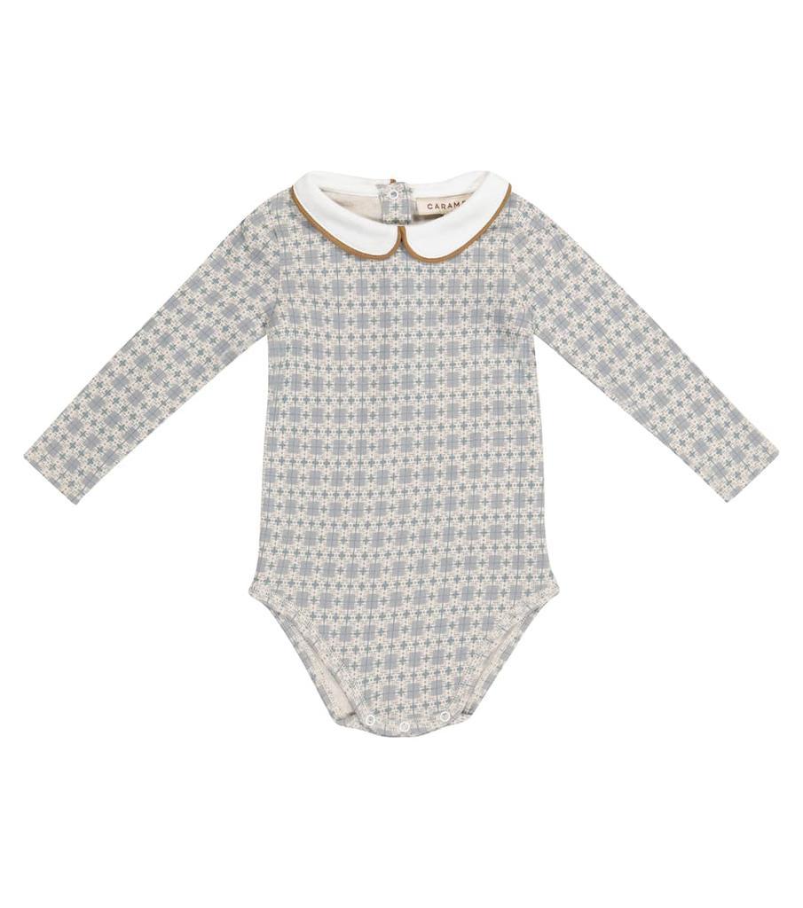 商品Caramel|Baby Quillfish棉质连体衣,价格¥467,第1张图片