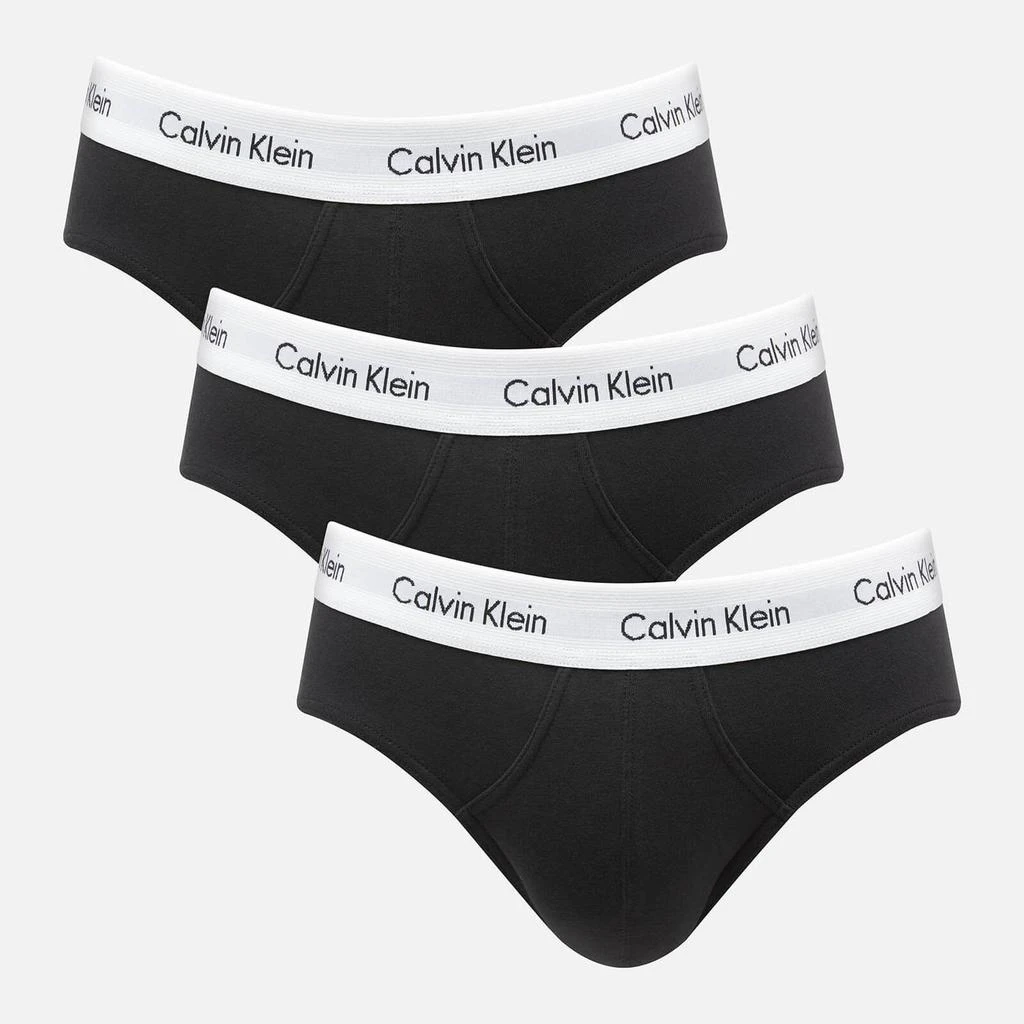 商品Calvin Klein|Calvin Klein Men's 3-Pack Briefs - Black,价格¥216,第1张图片