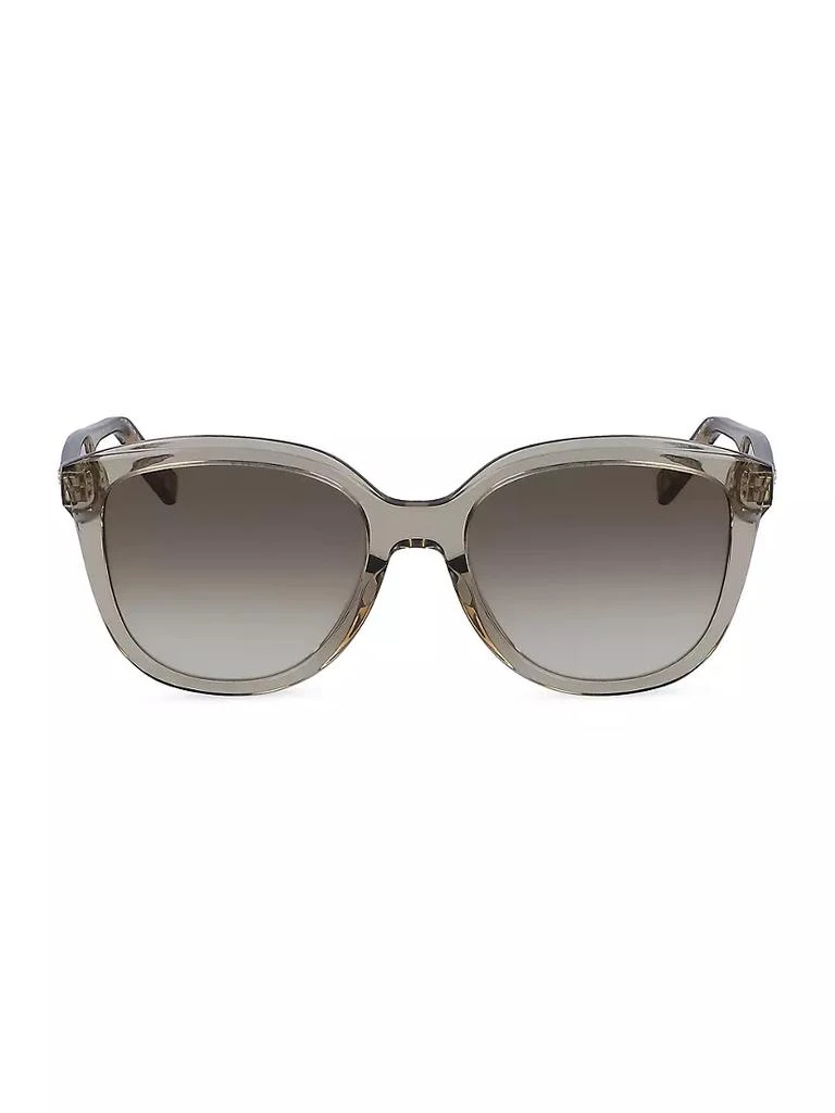 商品Salvatore Ferragamo|Gancini 53MM Round Sunglasses,价格¥2146,第1张图片