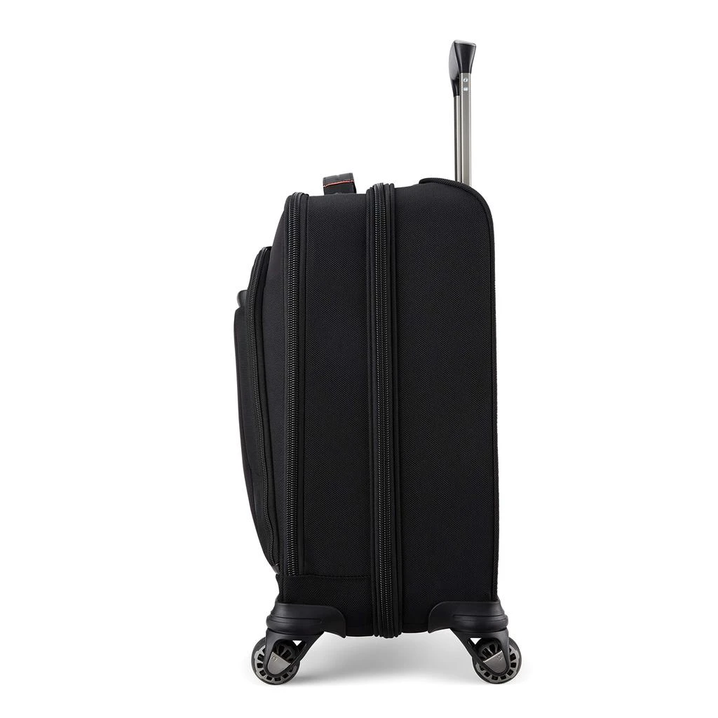 商品Samsonite|Samsonite Pro Travel Softside Expandable Luggage with Spinner Wheels, Black, Carry-On 21-Inch,价格¥1917,第2张图片详细描述