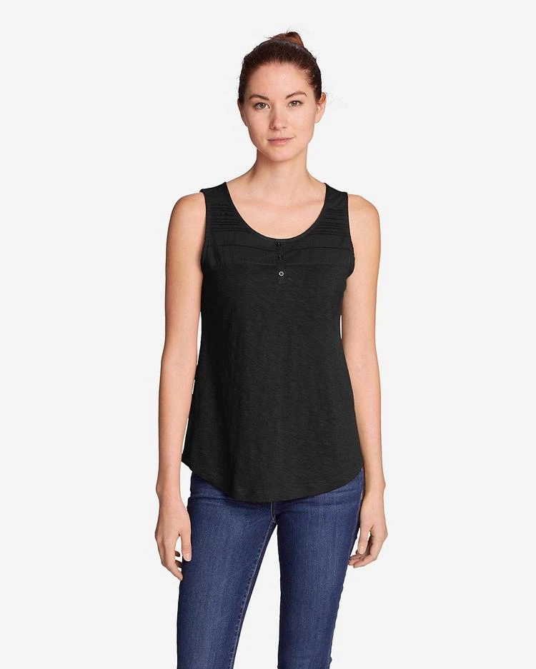 商品Eddie Bauer|Women's Pintuck Tank Top,价格¥224,第4张图片详细描述