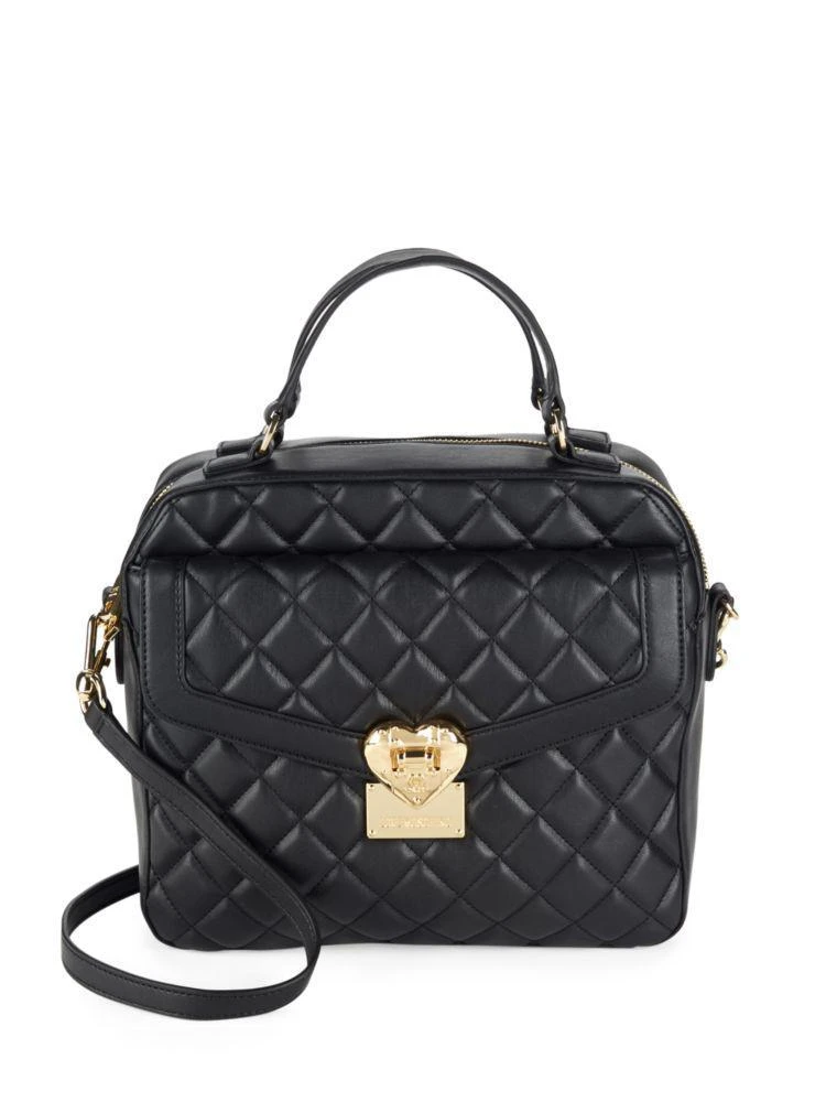 商品Moschino|Quilted Satchel,价格¥1494,第1张图片