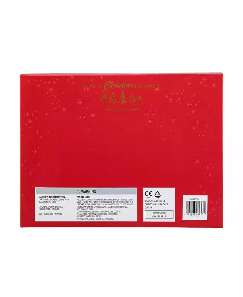 8PK 1.50''D X 10.00''H Christmas Nutcracker Party Cracker with Gift Contents 商品