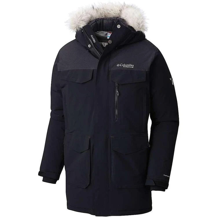 商品Columbia|Columbia Titanium Men's Titan Pass 780 TurboDown Parka,价格¥3396,第1张图片