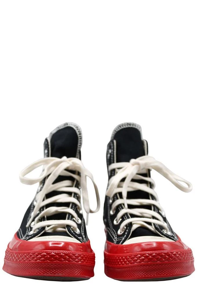 商品Converse|Converse X Comme des Garçons Play Chuck 70 High-Top Sneakers,价格¥1183,第4张图片详细描述