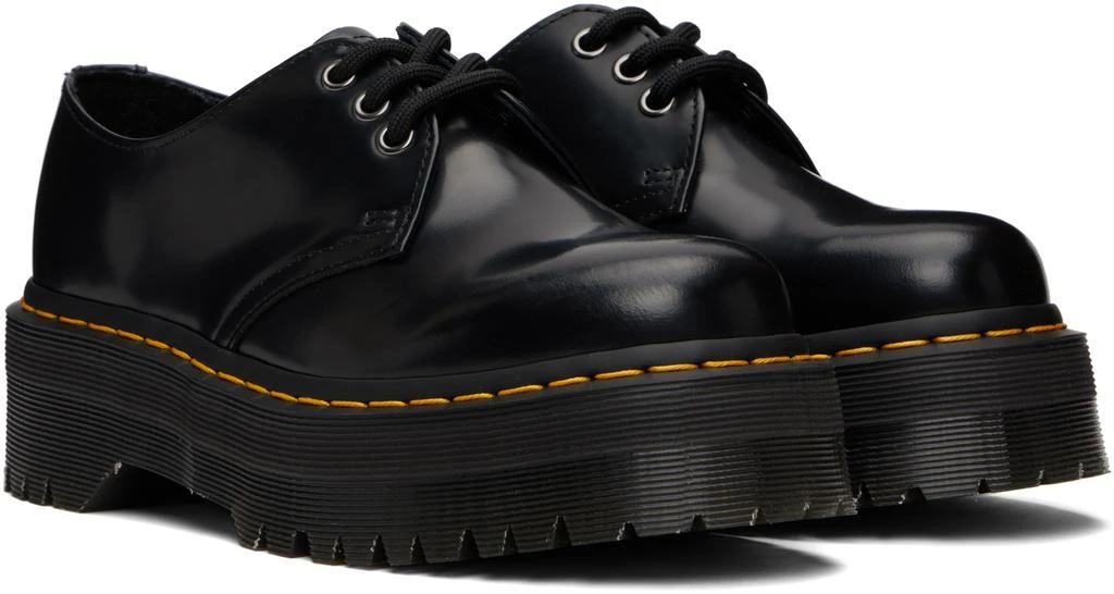 商品Dr. Martens|Black 1461 Smooth Leather Platform Derbys,价格¥1488,第4张图片详细描述