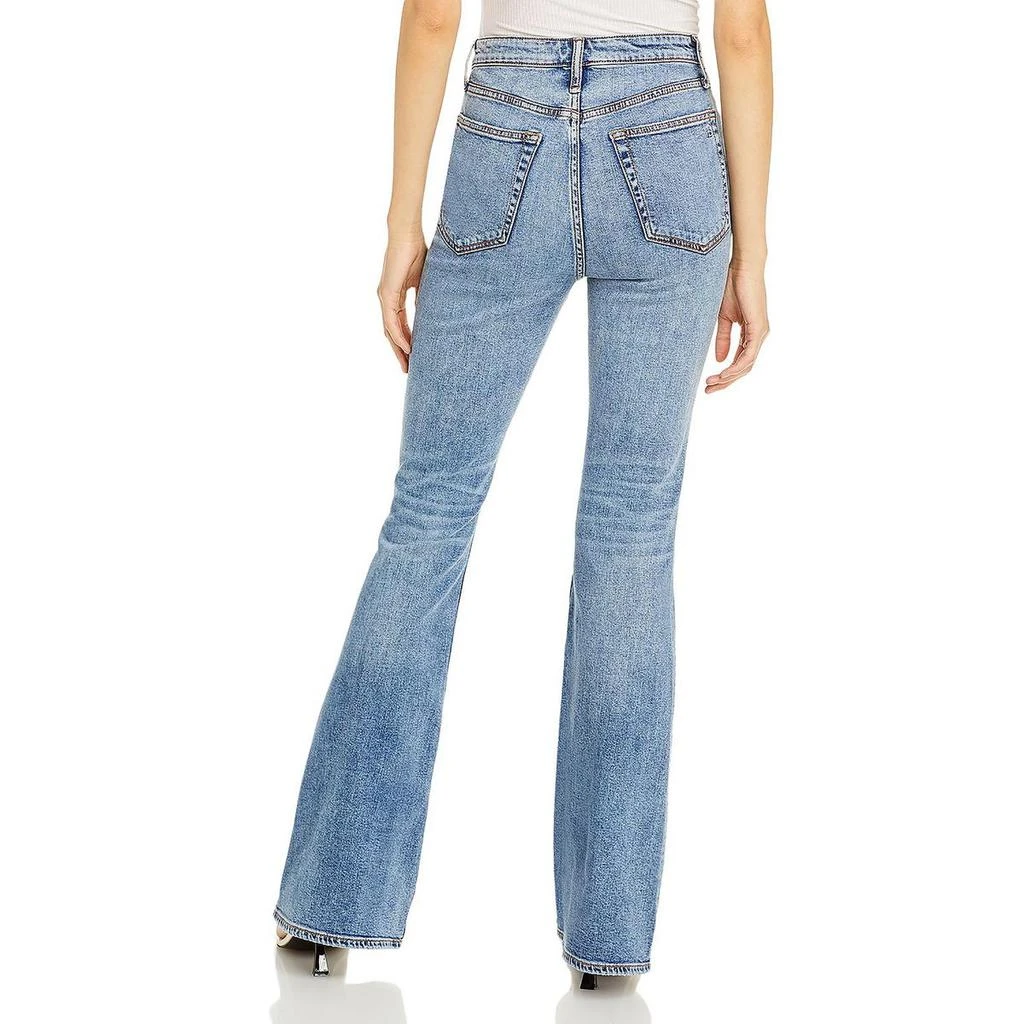 商品Rag & Bone|Casey Womens High Rise Stretch Flare Jeans,价格¥590,第2张图片详细描述