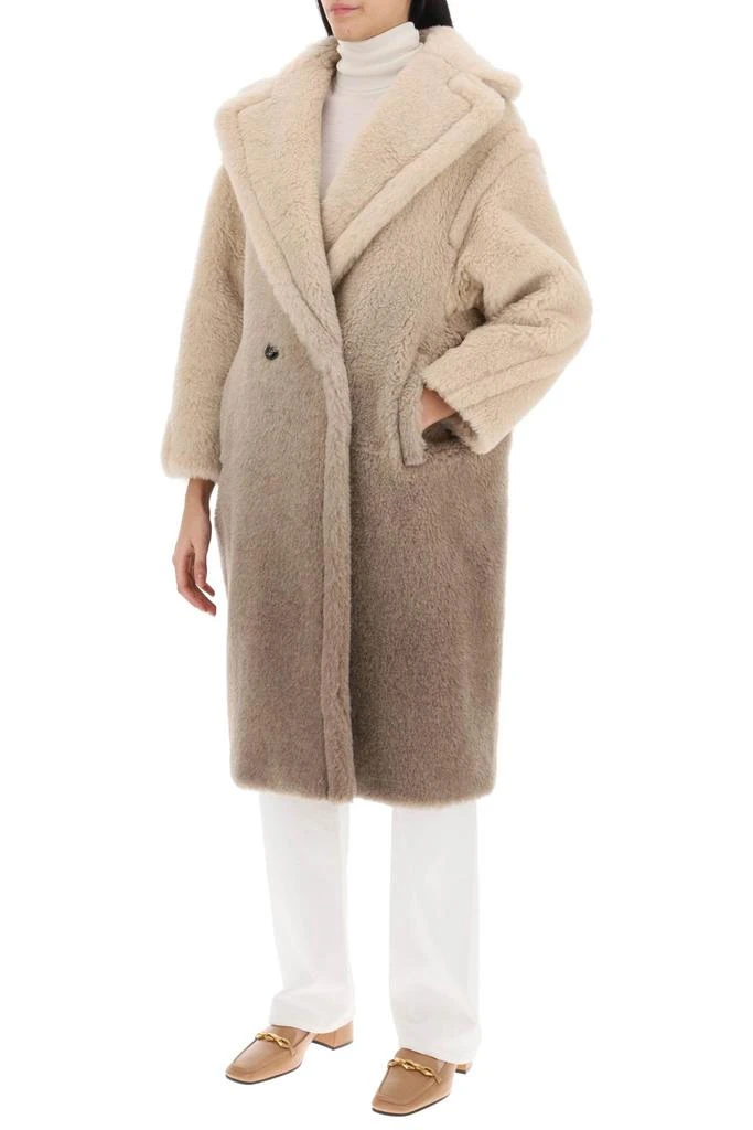 商品Max Mara|'gatto' shaded-effect teddy bear icon coat,价格¥9894,第4张图片详细描述