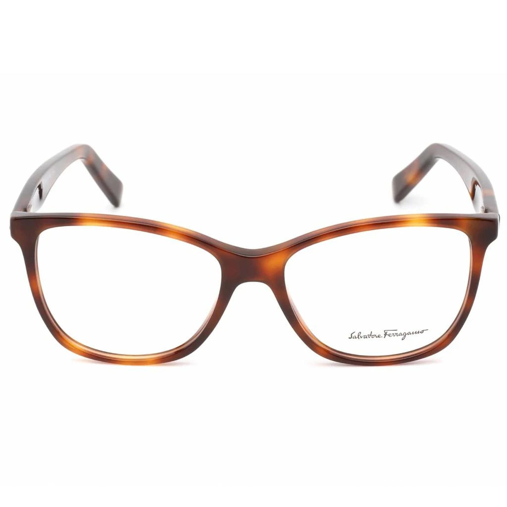 商品Salvatore Ferragamo|Salvatore Ferragamo Women's Eyeglasses - Tortoise Full-Rim Plastic Frame | SF2903 240,价格¥432,第2张图片详细描述