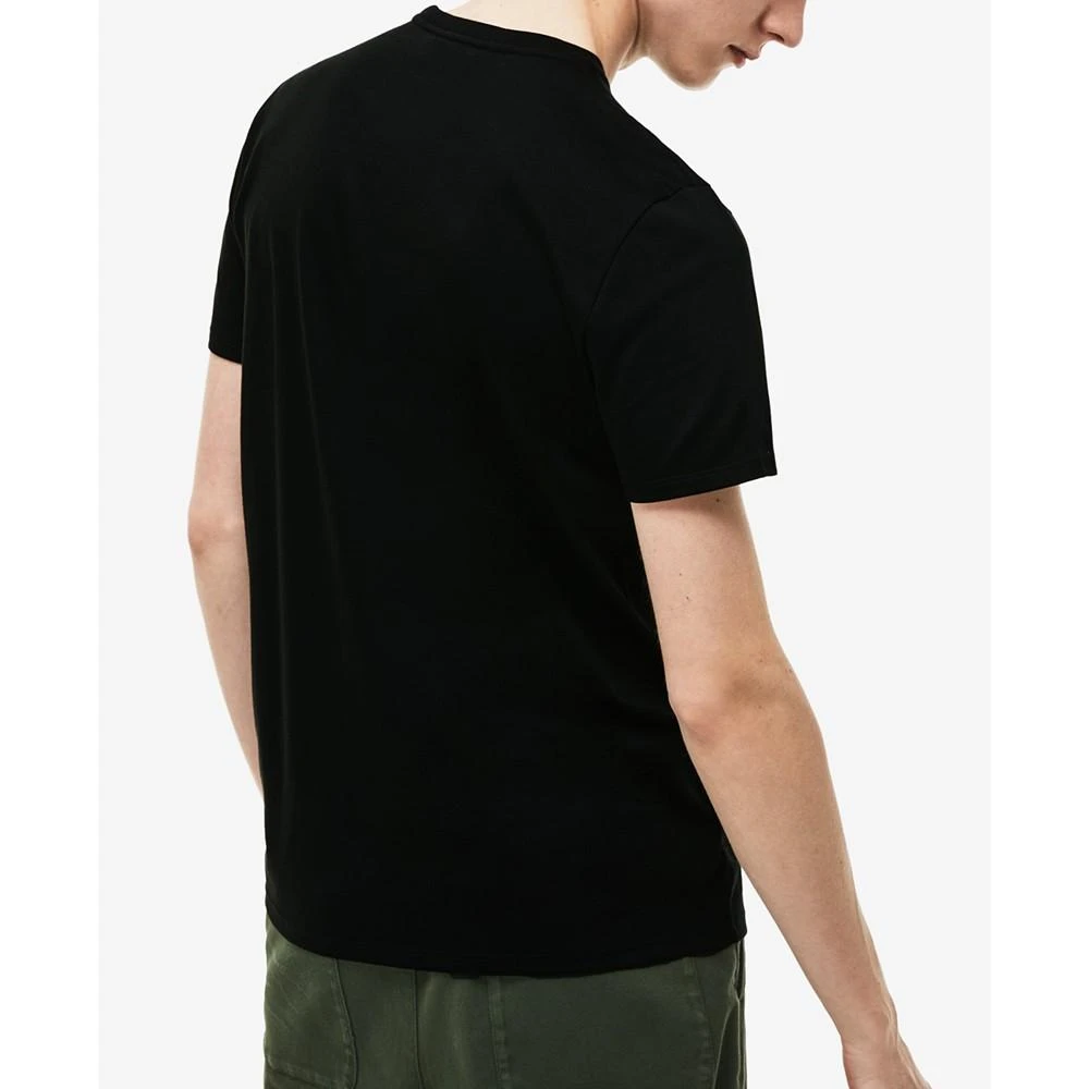 商品Lacoste|Men's Classic Crew Neck Soft Pima Cotton T-Shirt,价格¥441,第2张图片详细描述