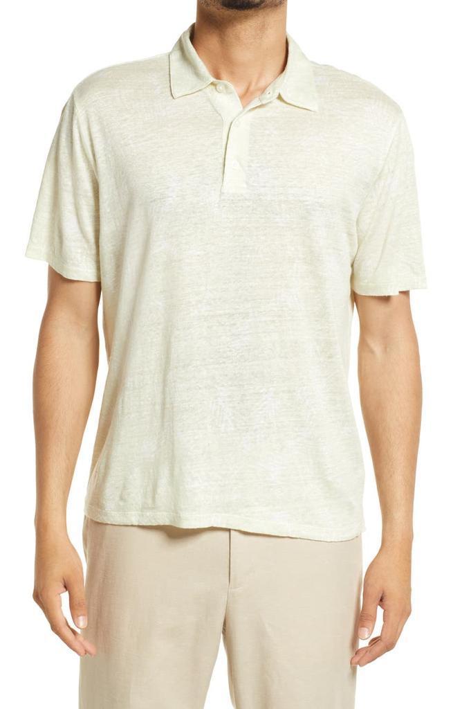 商品Vince|Linen Polo Shirt,价格¥456,第1张图片