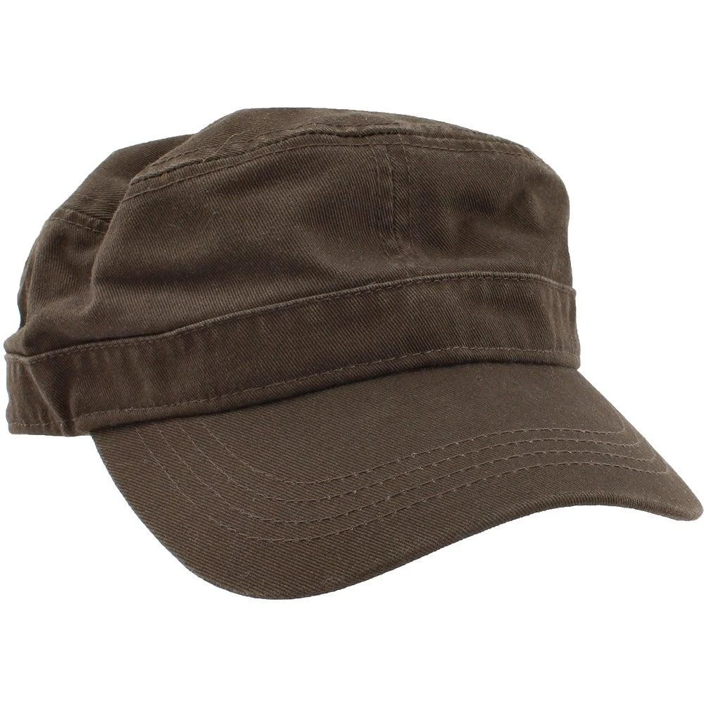 商品River's End|Washed Military Fidel Cap,价格¥53,第1张图片